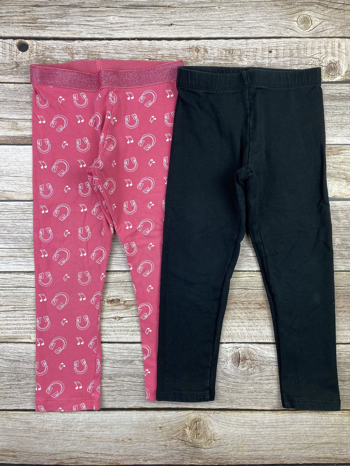 Set due pantaloni leggins