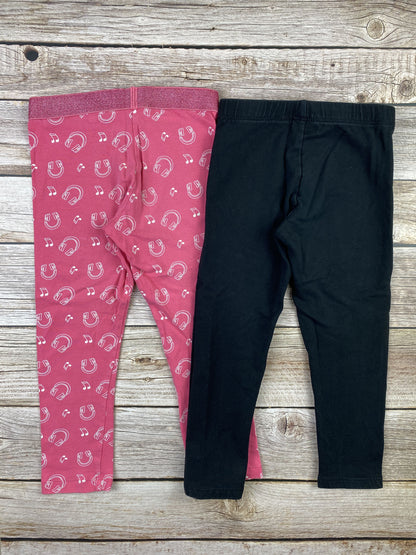 Set due pantaloni leggins