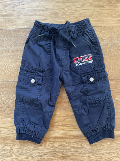 Pantalone in tela di cotone