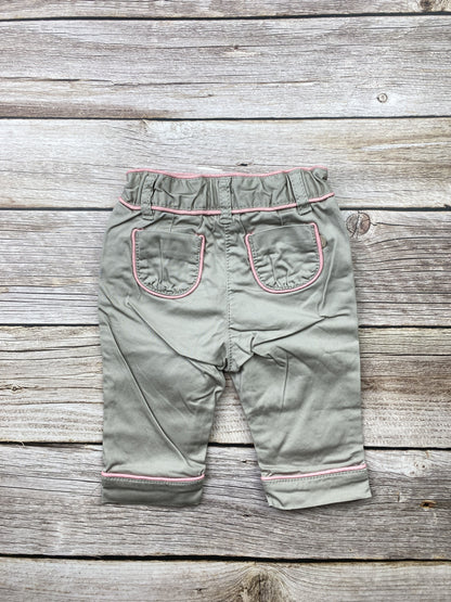 Pantalone in tela di cotone