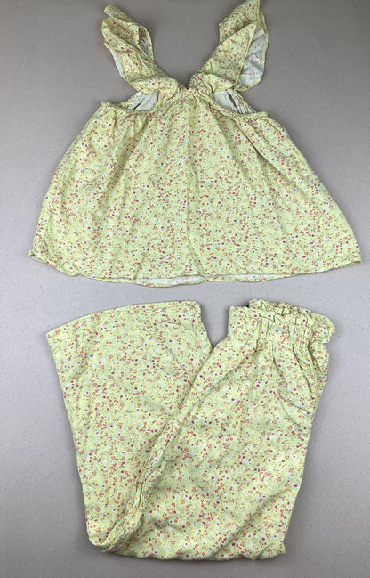 Set pantalone e canotta in viscosa