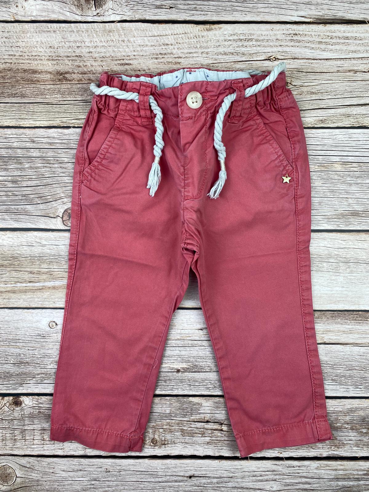 Pantalone in tela di cotone