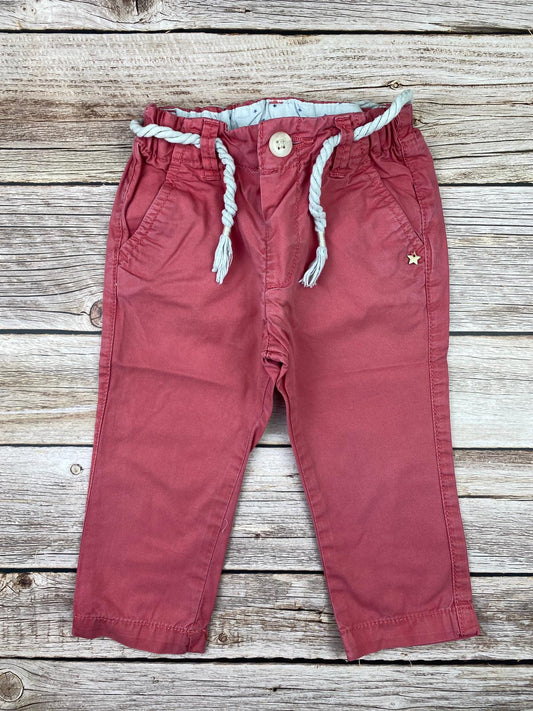 Pantalone in tela di cotone