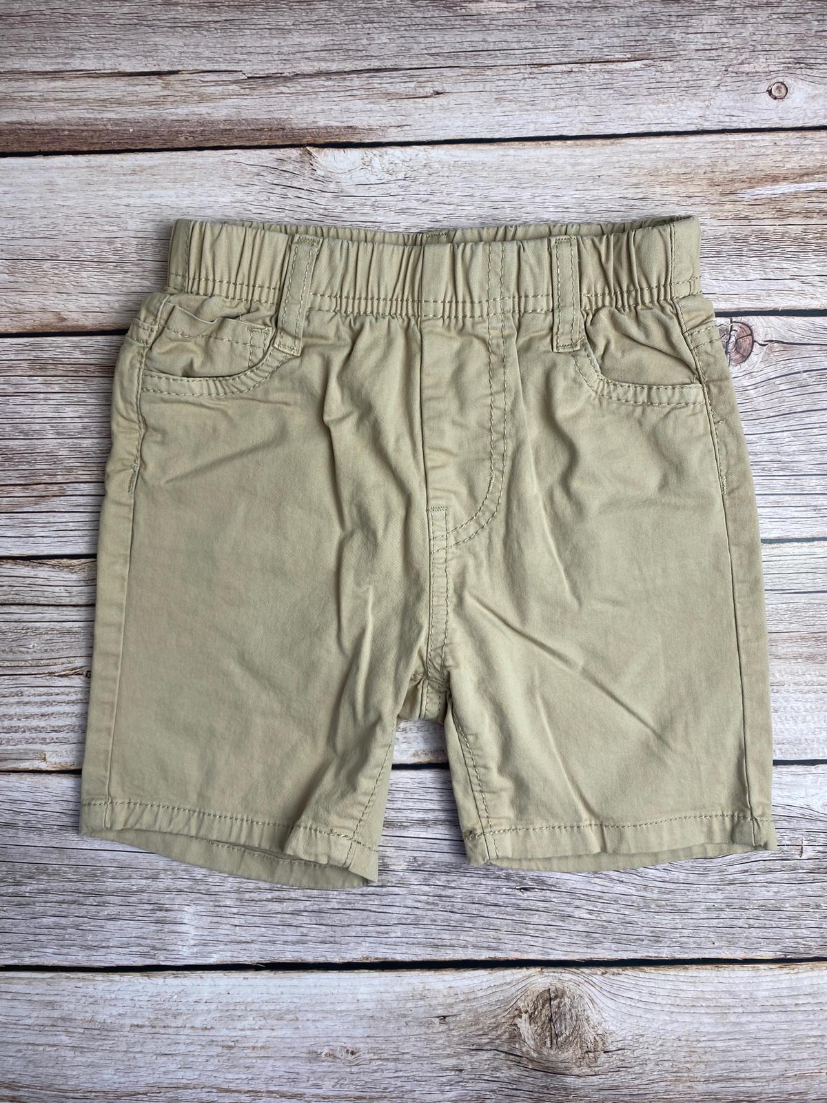 Pantaloncini in tela di cotone