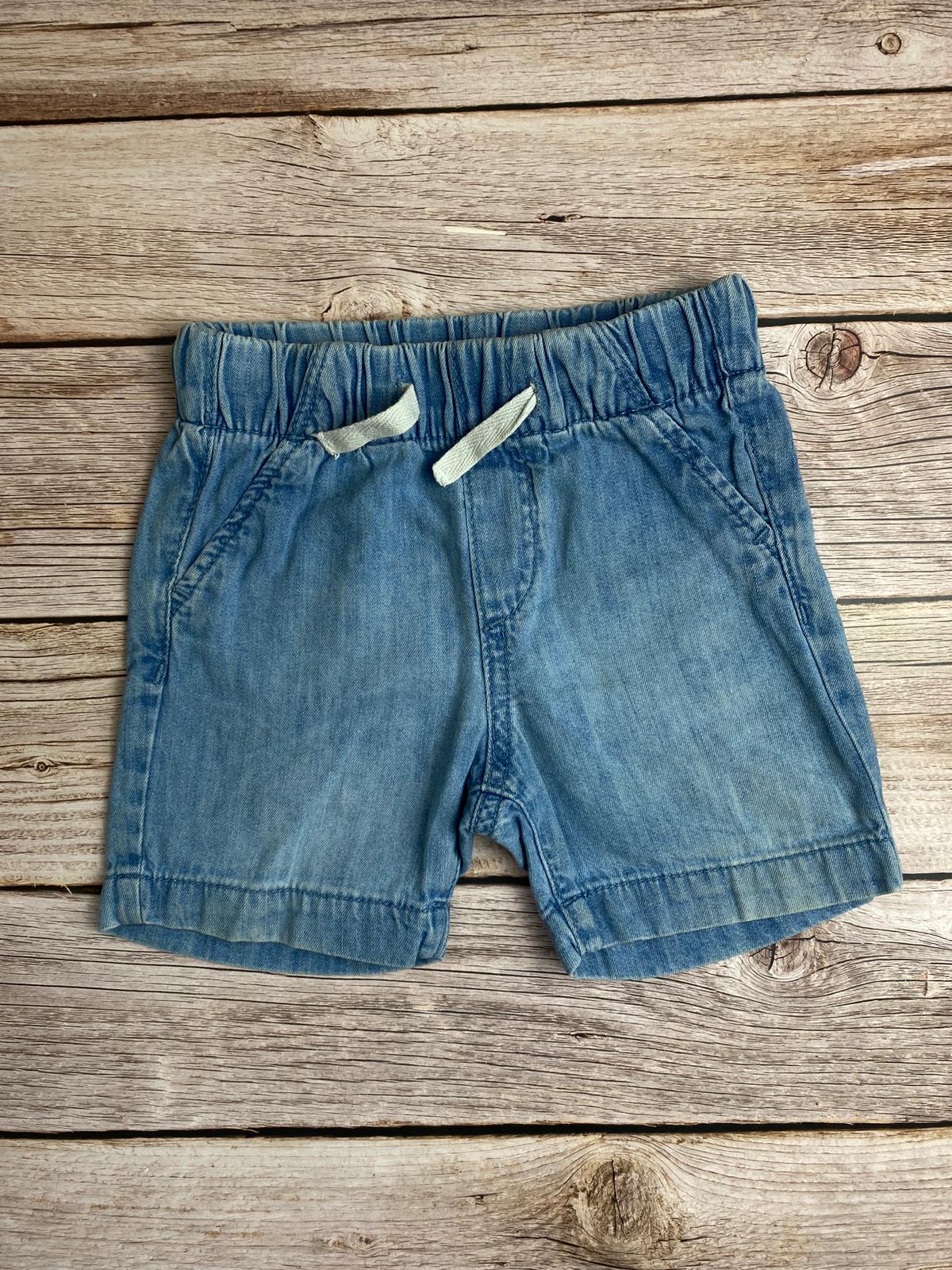 Pantaloncini in tela di cotone