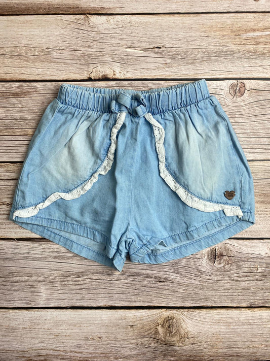 Pantaloncino in tela di cotone