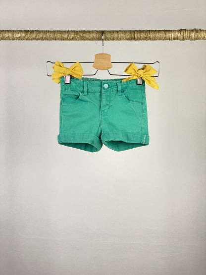 Pantaloncino in jeans colorato