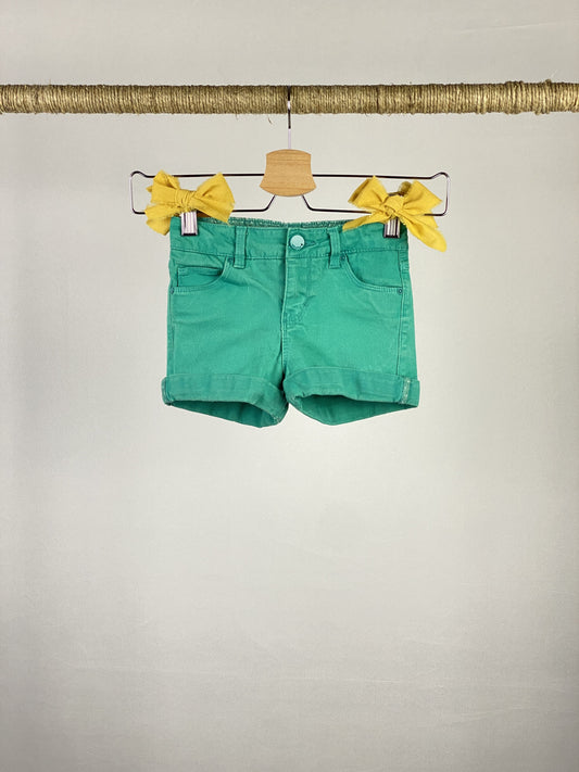 Pantaloncino in jeans colorato