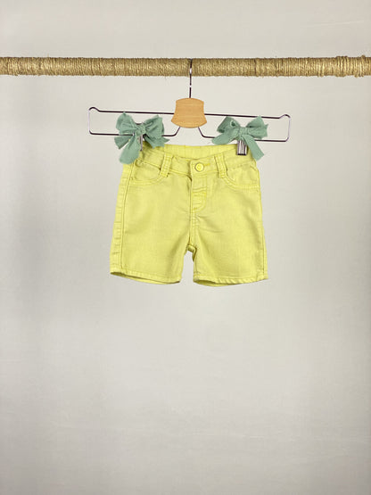 Pantaloncino in jeans colorato