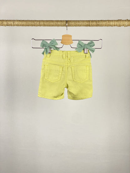 Pantaloncino in jeans colorato
