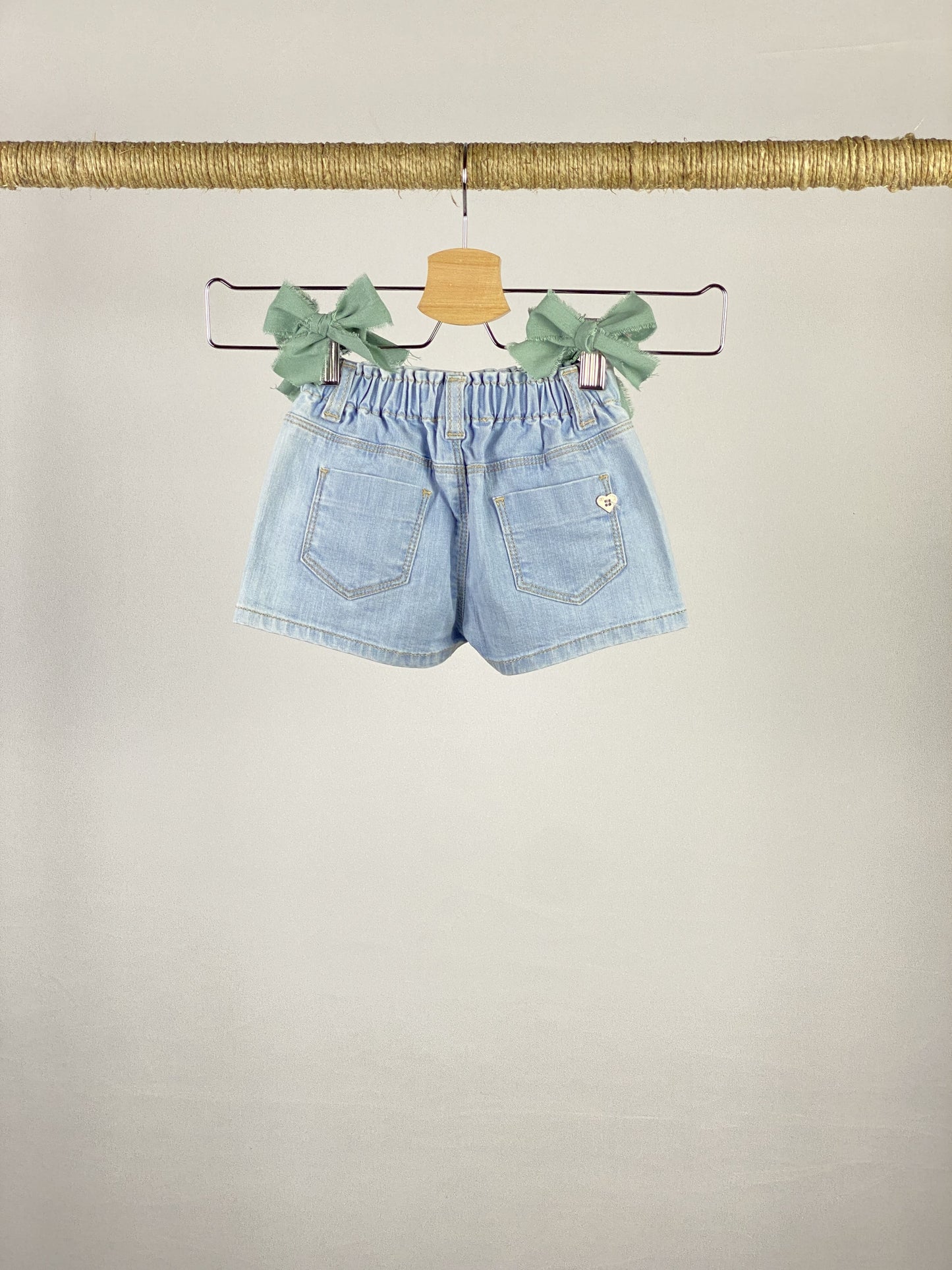 Pantaloncino in jeans