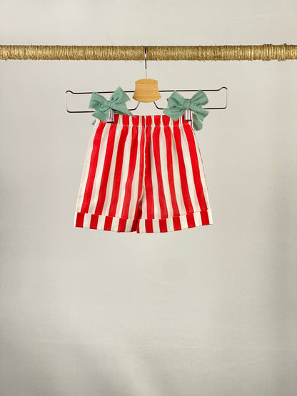 Pantaloncino in tela di cotone