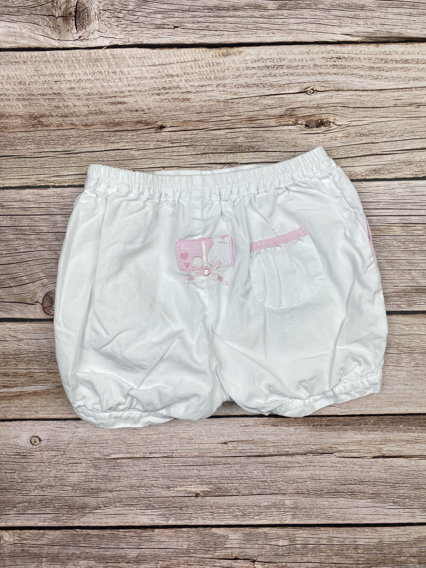 Pantaloncino in tela di cotone