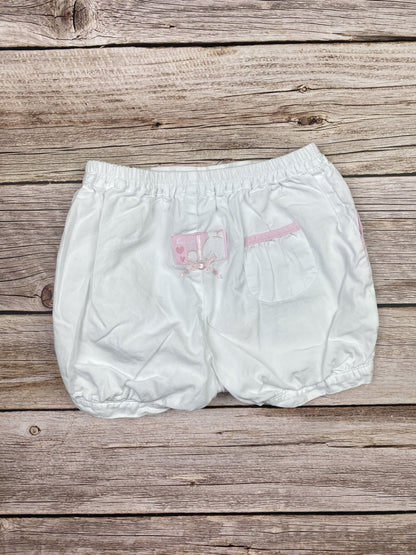 Pantaloncino in tela di cotone