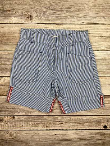 Pantaloncino in tela di cotone