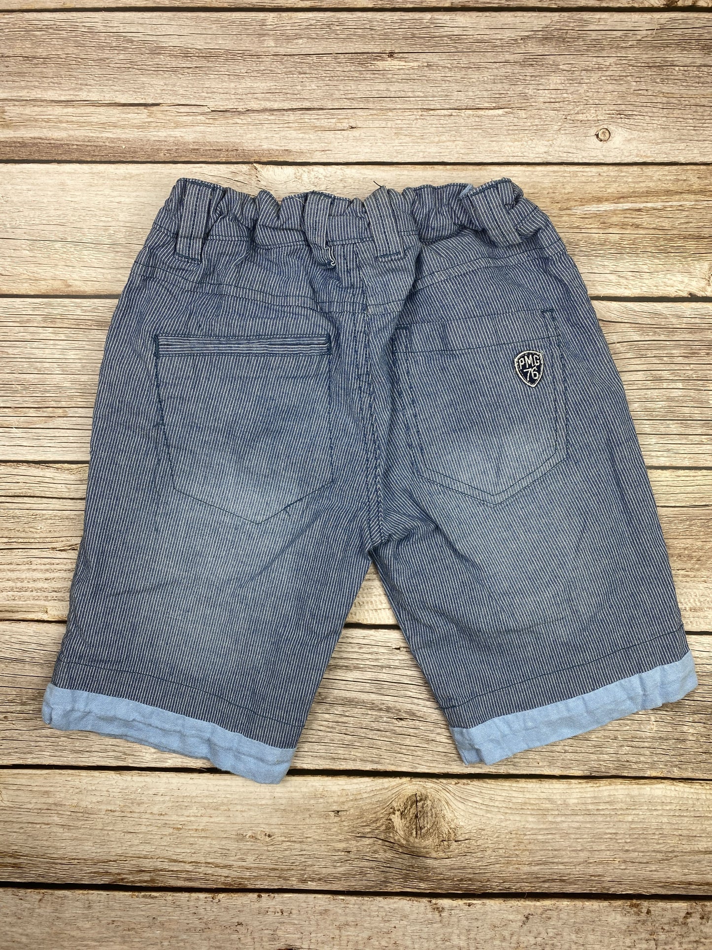 Pantaloncino in tela di cotone