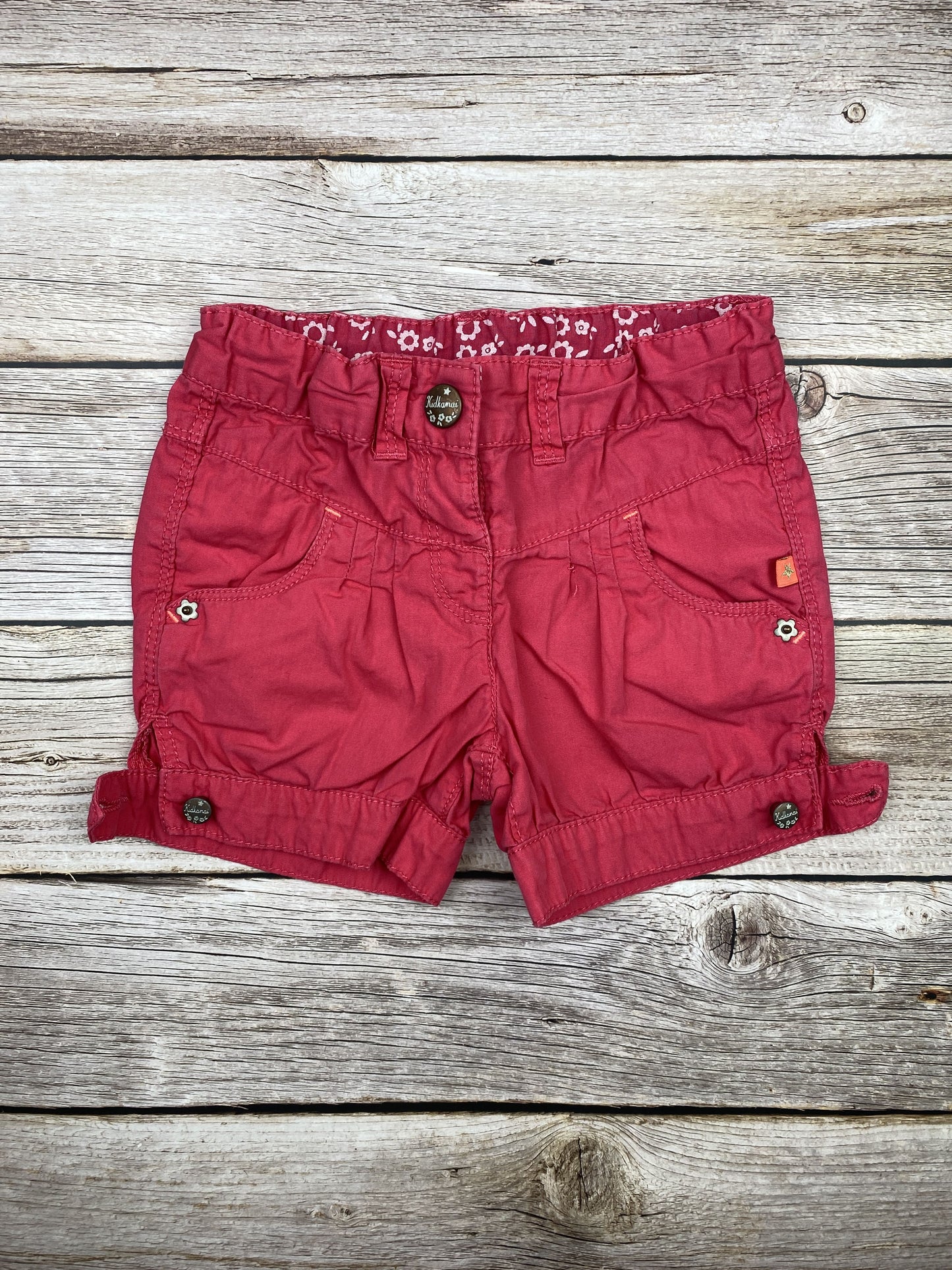 Pantaloncino in tela di cotone