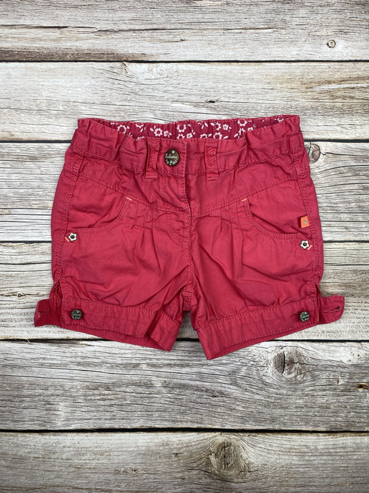 Pantaloncino in tela di cotone