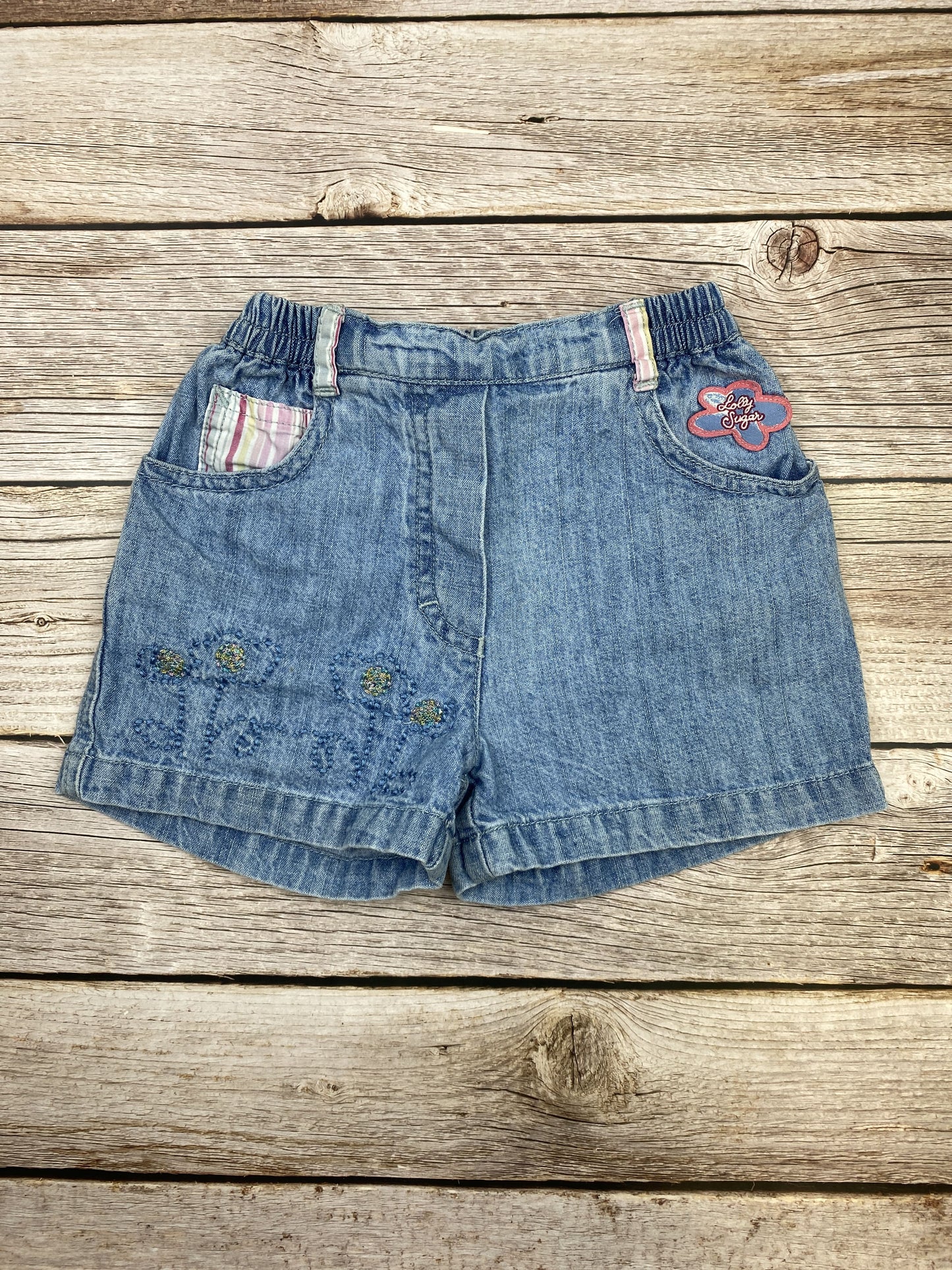Pantaloncino in jeans