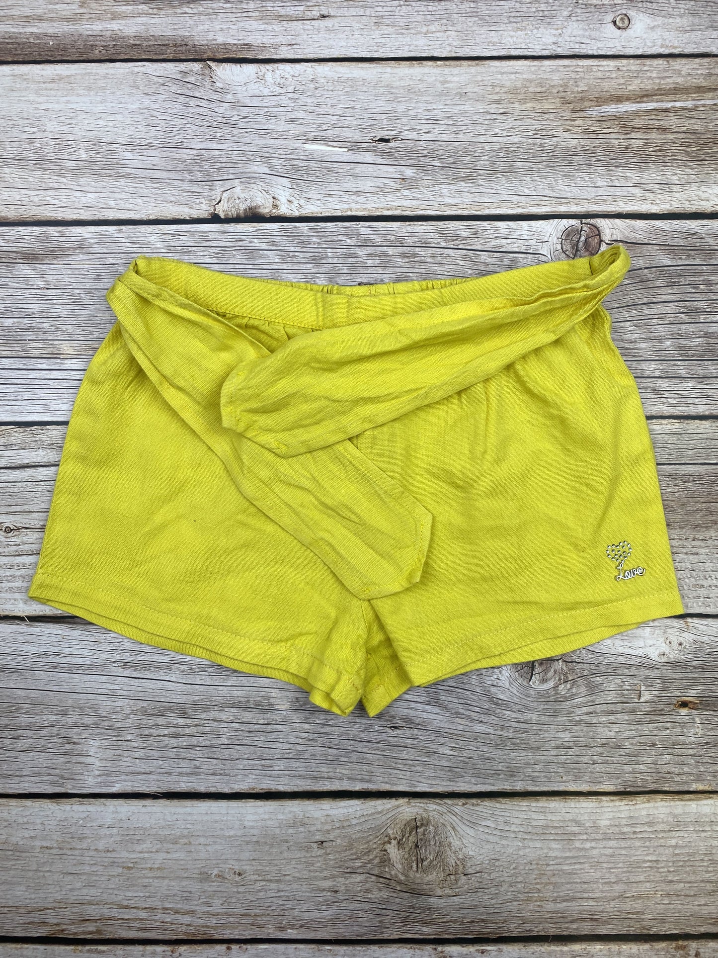 Pantaloncino in misto lino