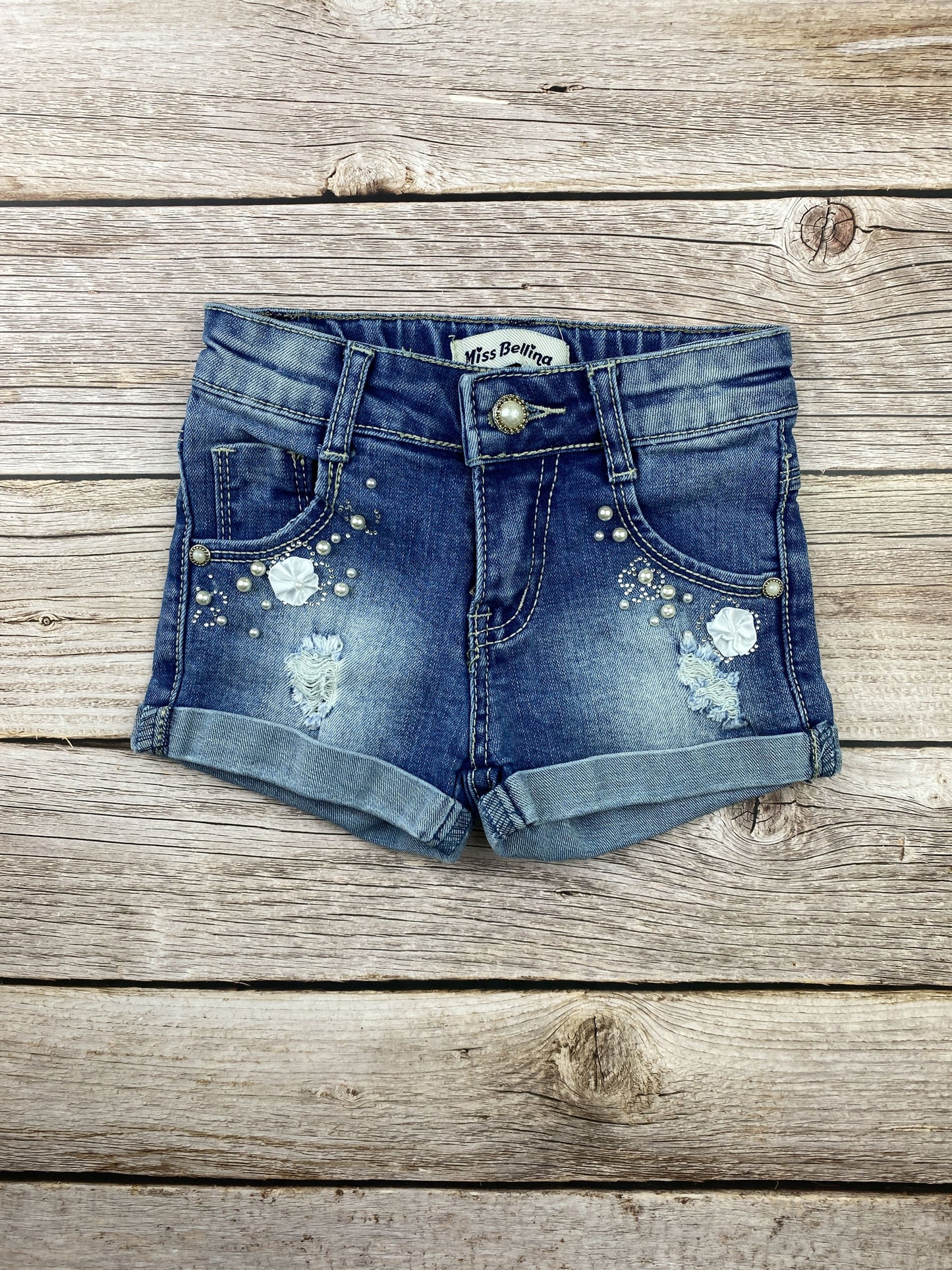 Pantaloncino in jeans