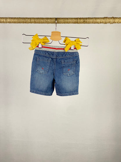 Pantaloncino in jeans
