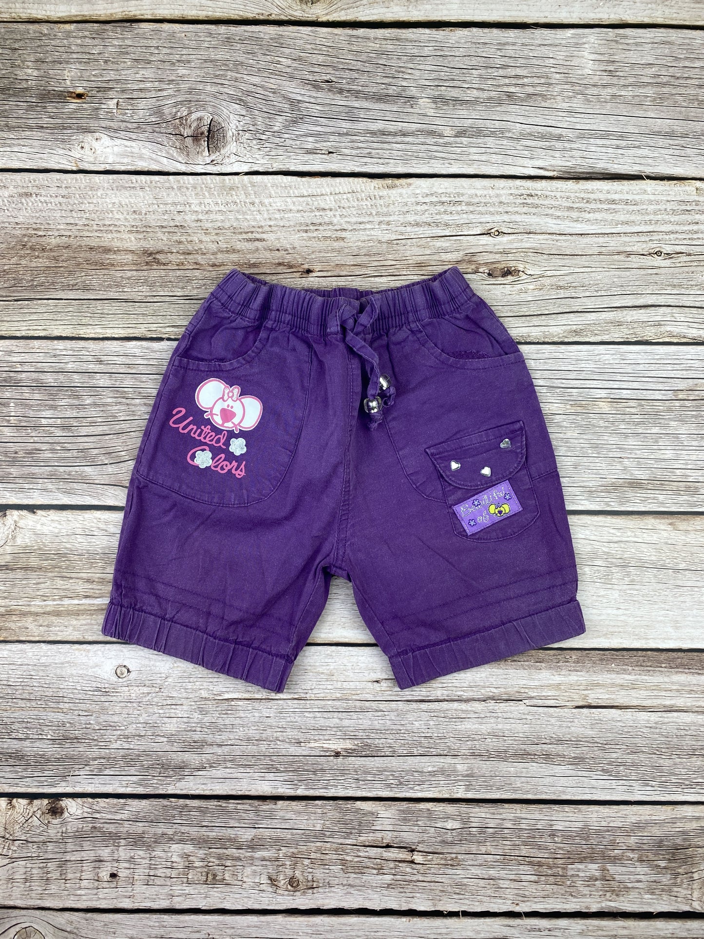 Pantaloncino in tela di cotone