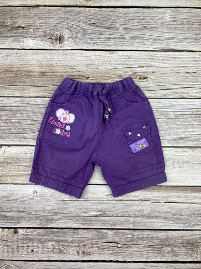 Pantaloncino in tela di cotone