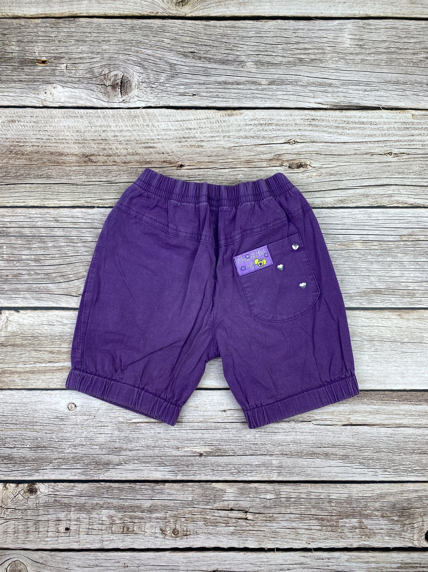 Pantaloncino in tela di cotone