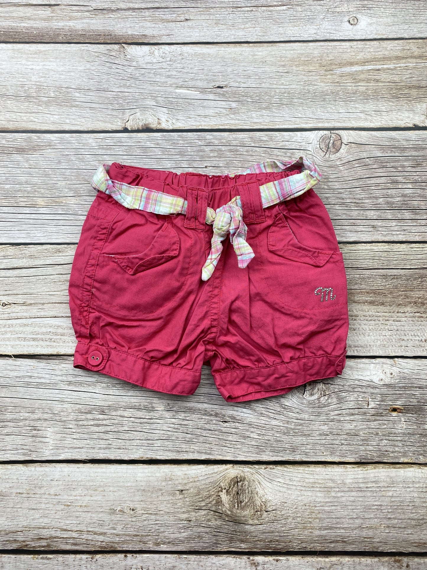 Pantaloncino in tela di cotone