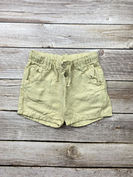 Pantaloncino in tela di cotone