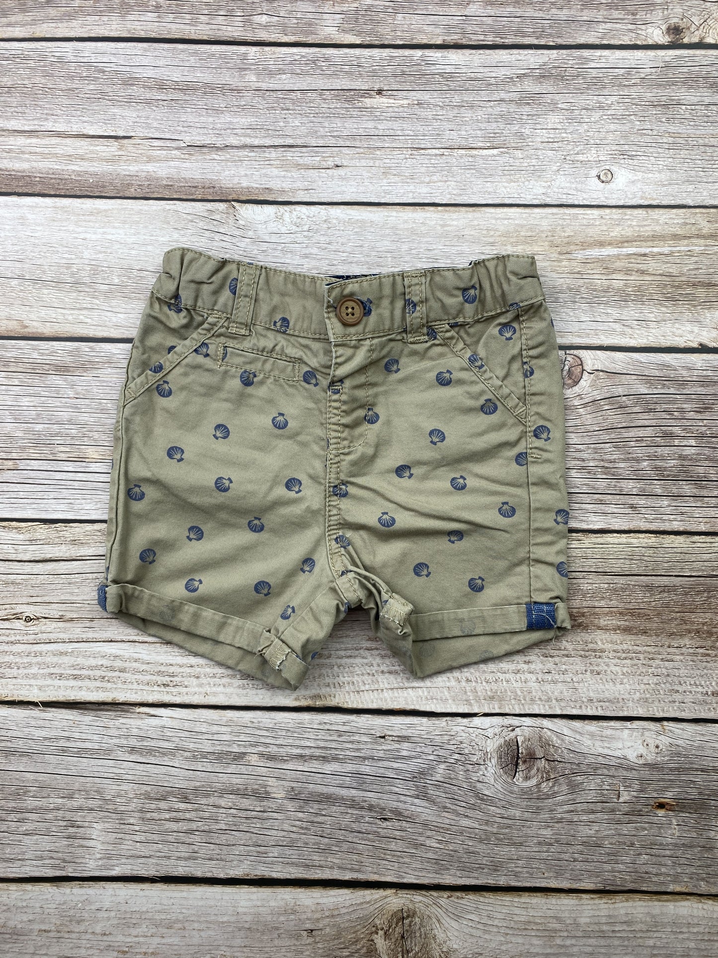 Pantaloncino in tela di cotone