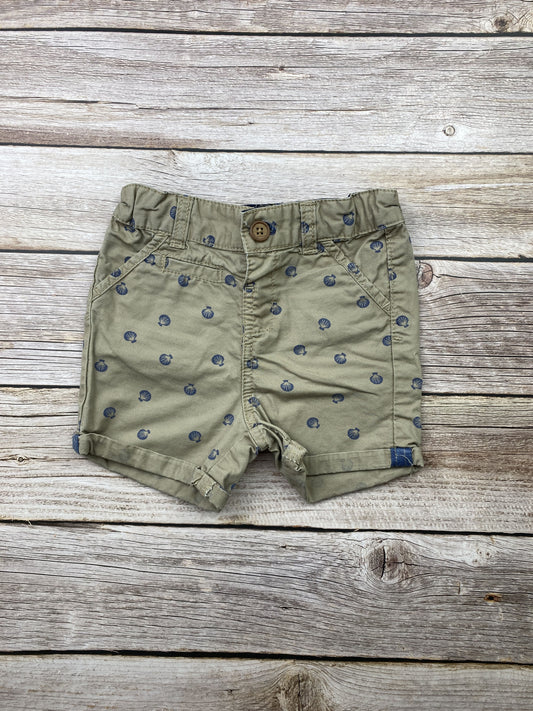 Pantaloncino in tela di cotone