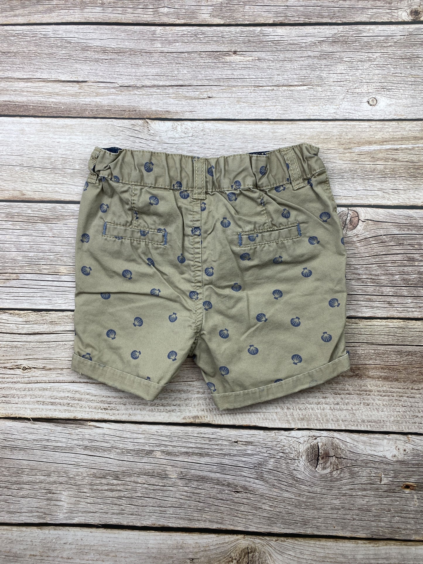 Pantaloncino in tela di cotone