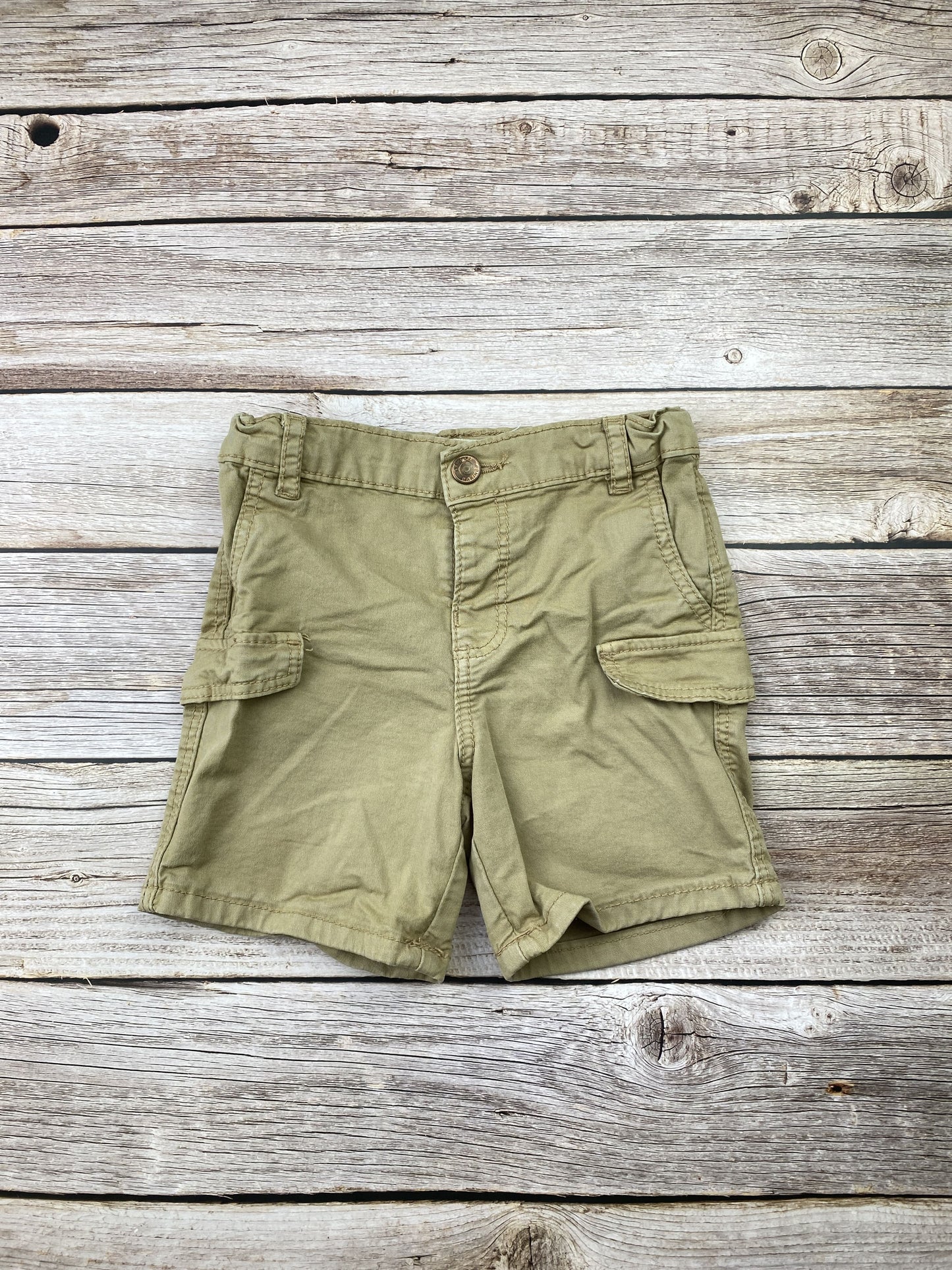 Pantaloncino in tela di cotone