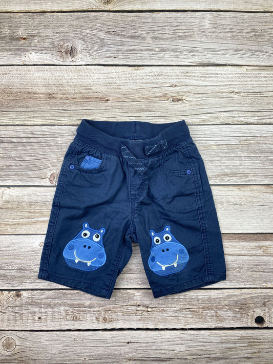 Pantaloncino in tela di cotone