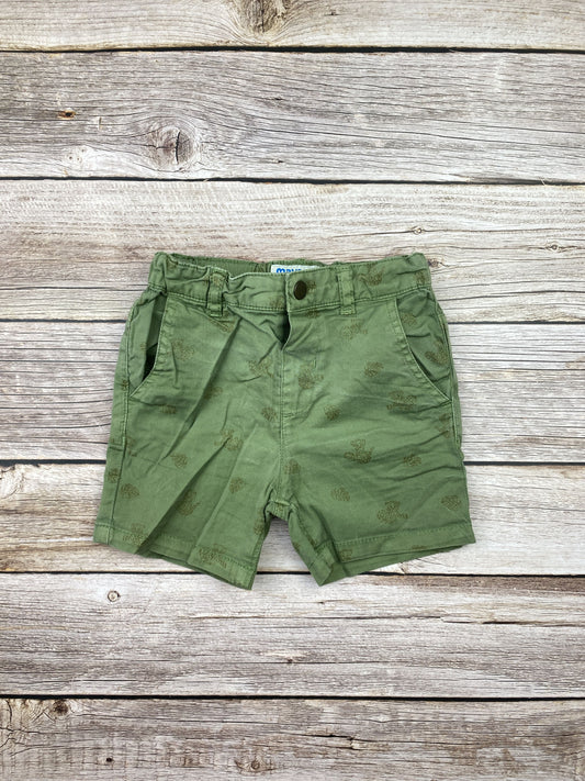 Pantaloncino in tela di cotone