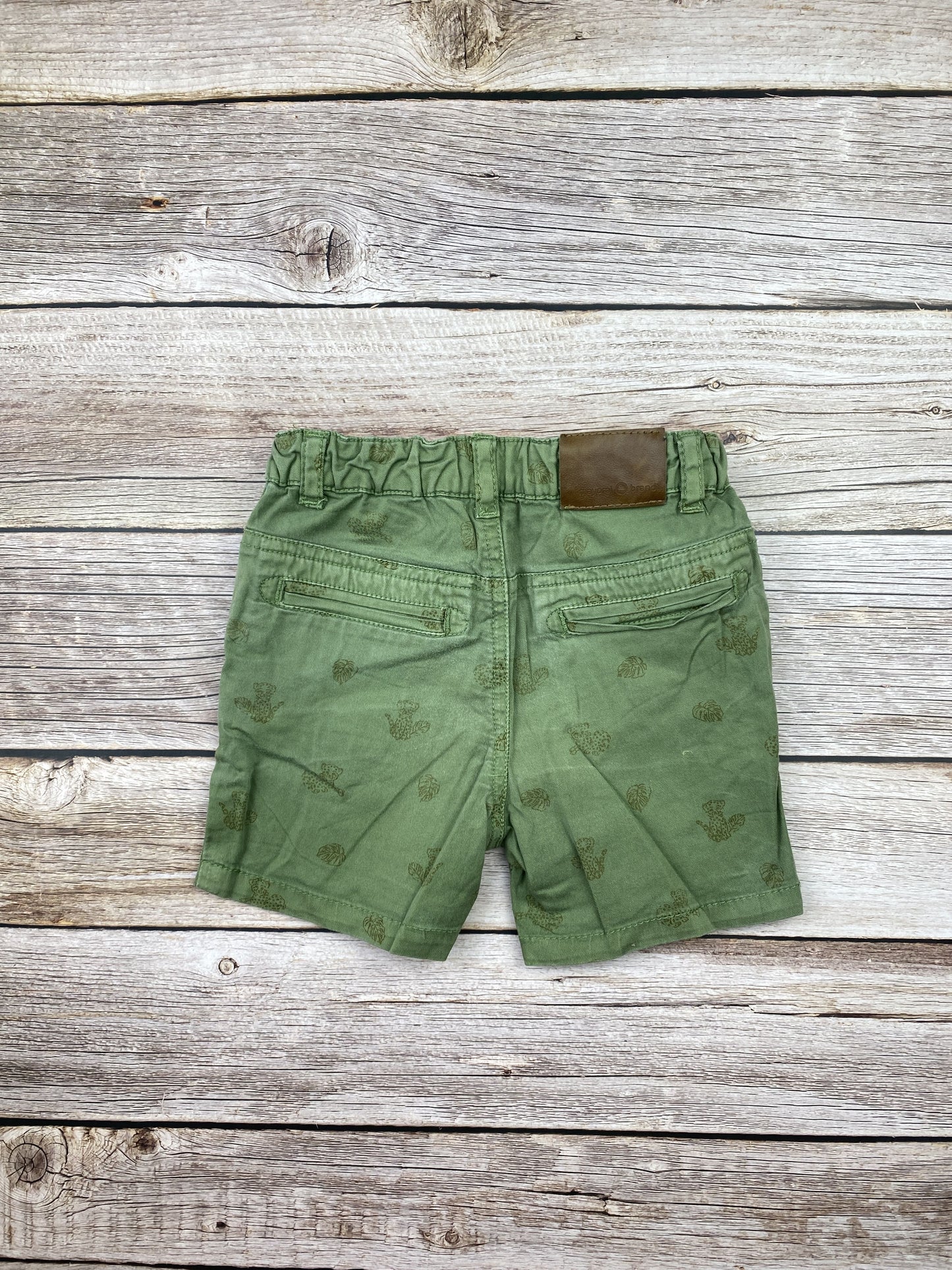 Pantaloncino in tela di cotone