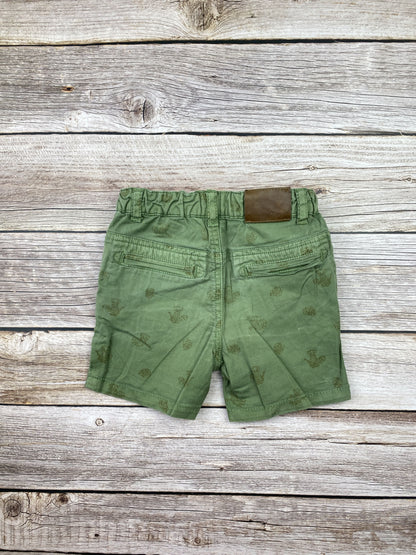 Pantaloncino in tela di cotone
