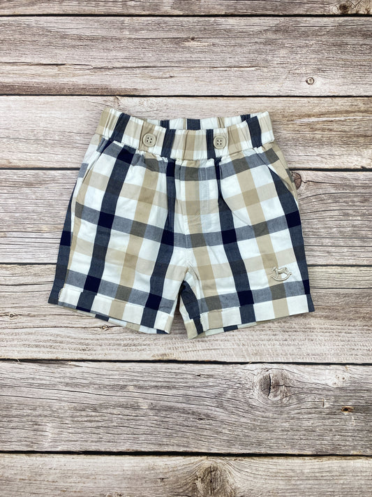 Pantaloncino in tela di cotone