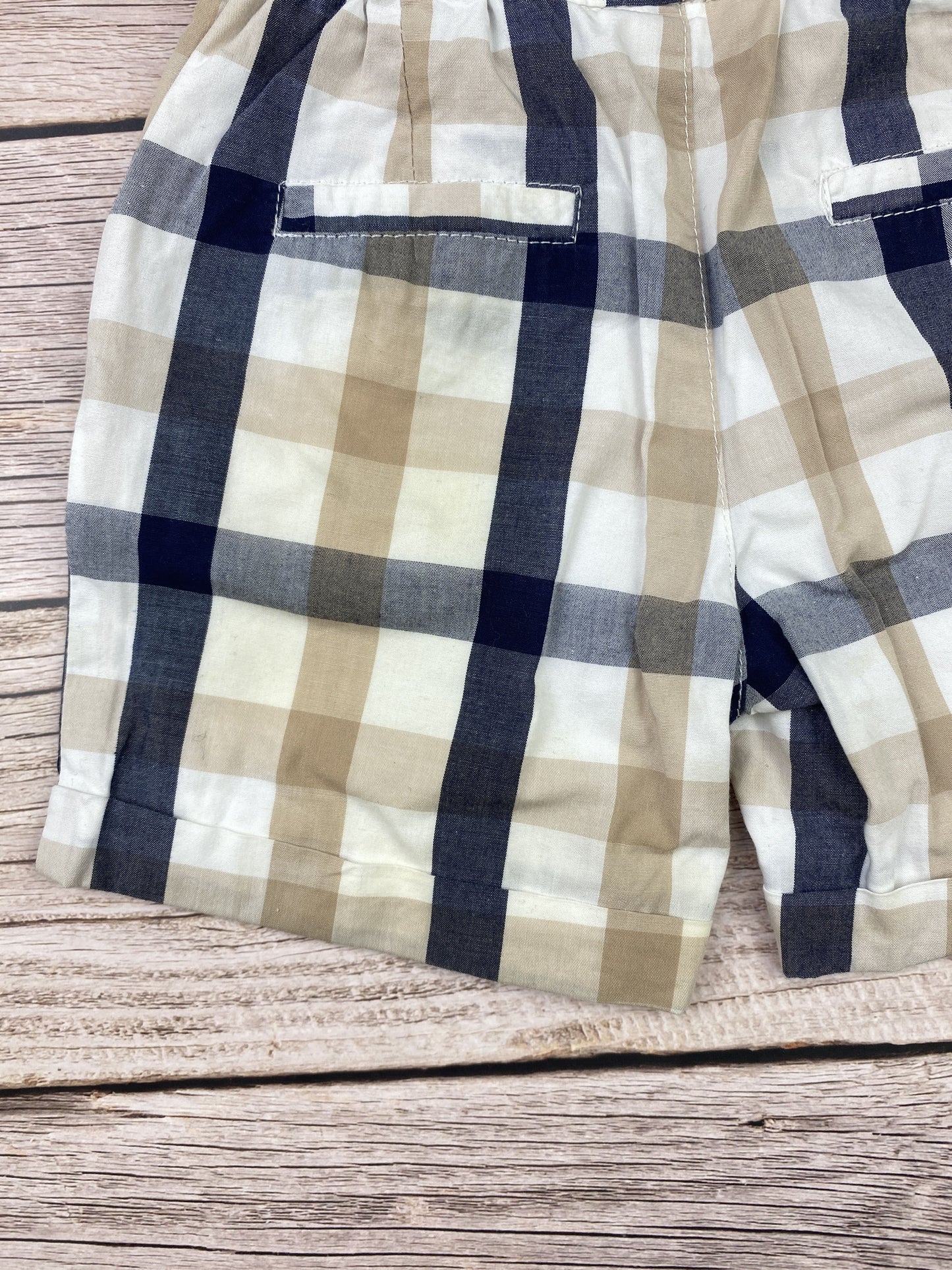 Pantaloncino in tela di cotone