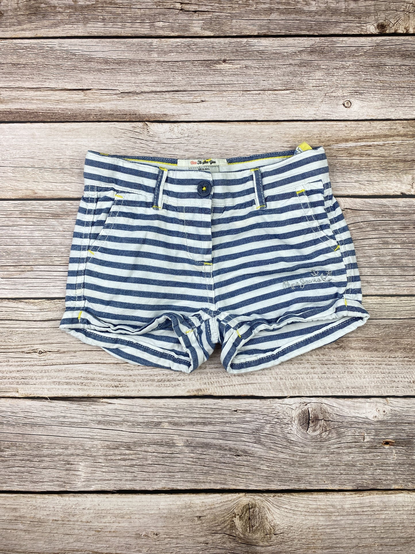 Pantaloncino in tela di cotone