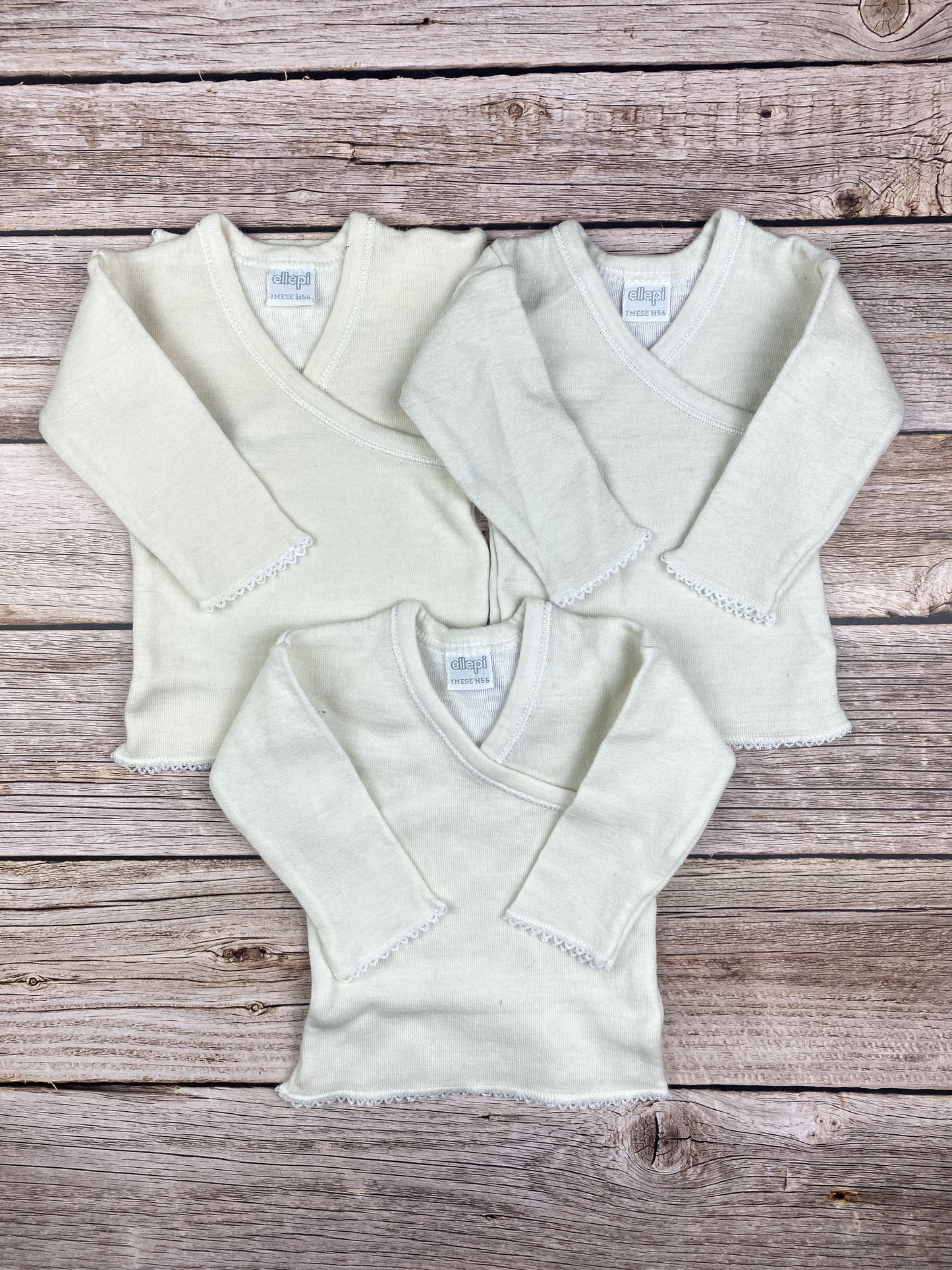 Set tre t-shirt manica lunga