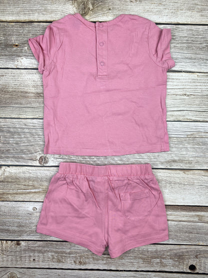 Set t-shirt manica corta e pantaloncino