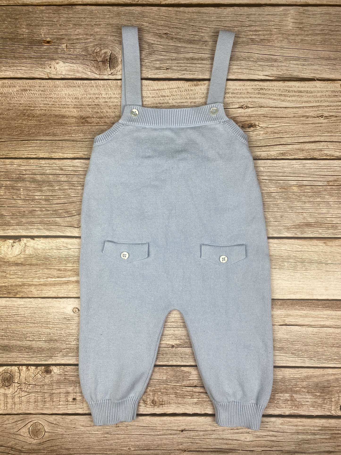 Salopette in maglia di cotone