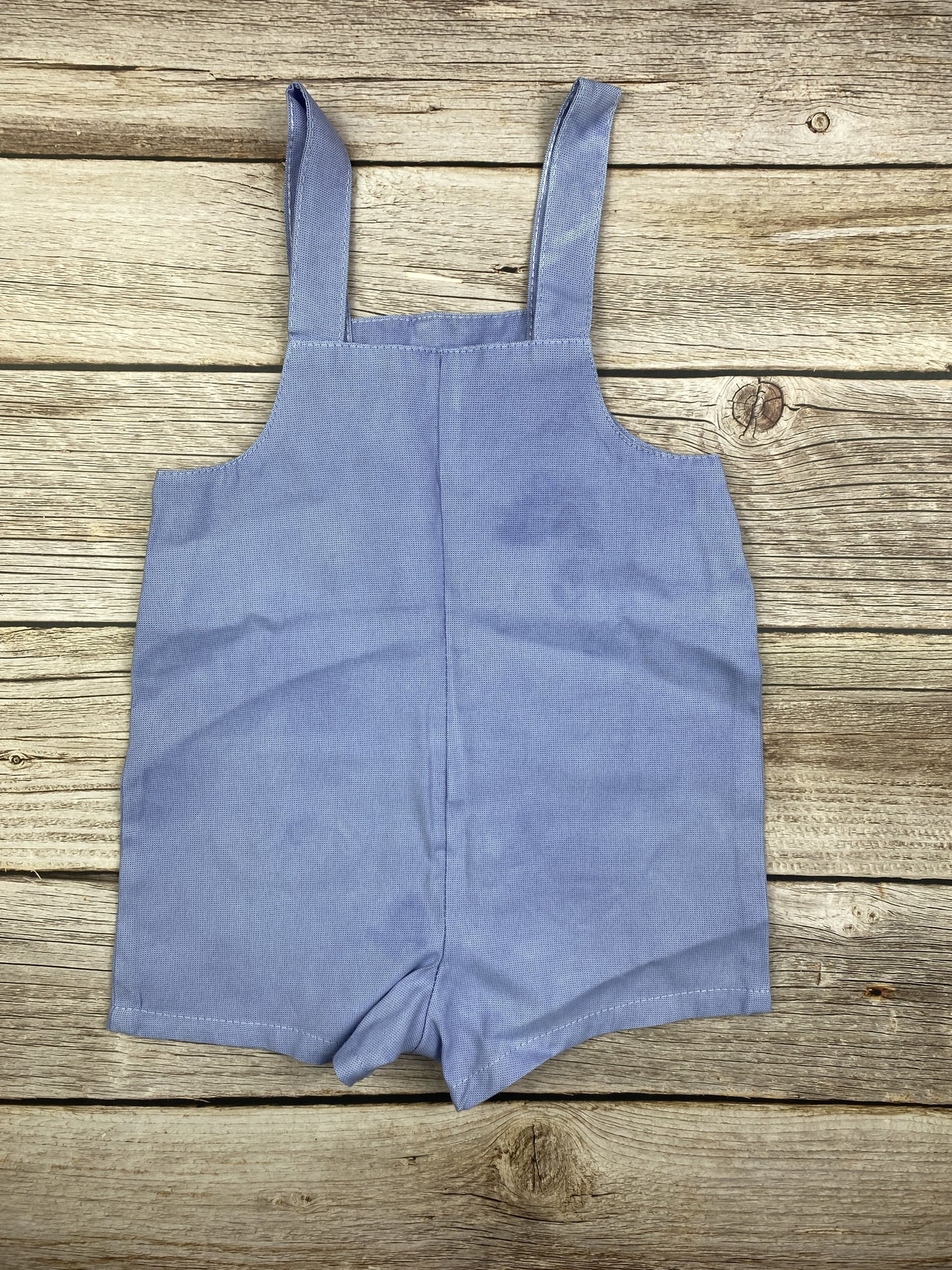 Salopette in cotone con pantalone corto