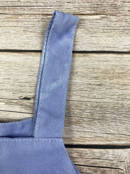 Salopette in cotone con pantalone corto