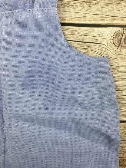 Salopette in cotone con pantalone corto
