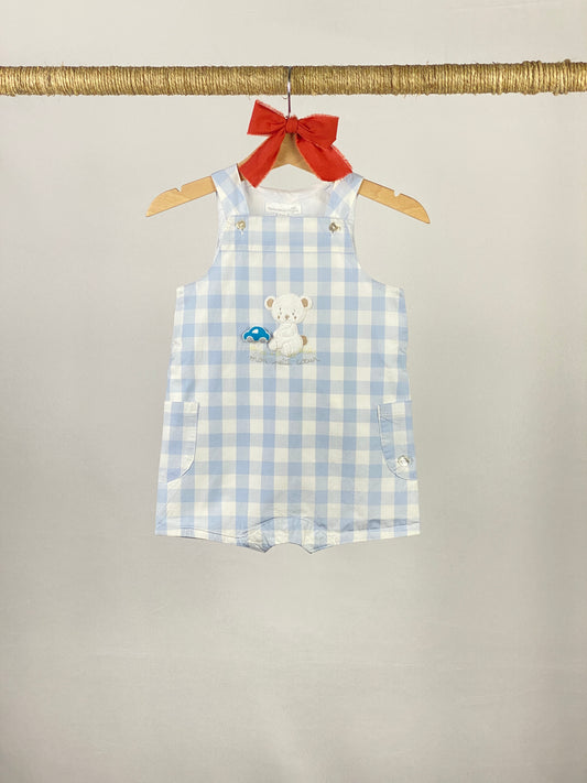 Salopette con pantalone corto