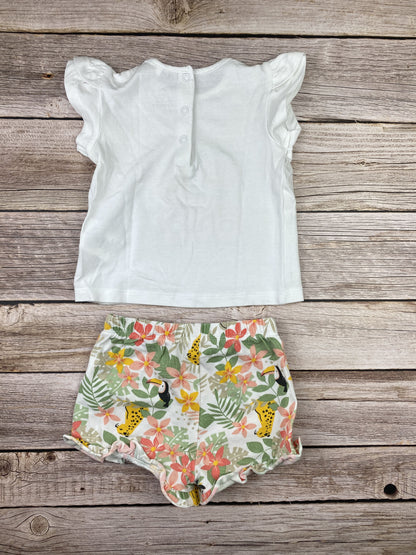 Set T-shirt manica corta e pantalone